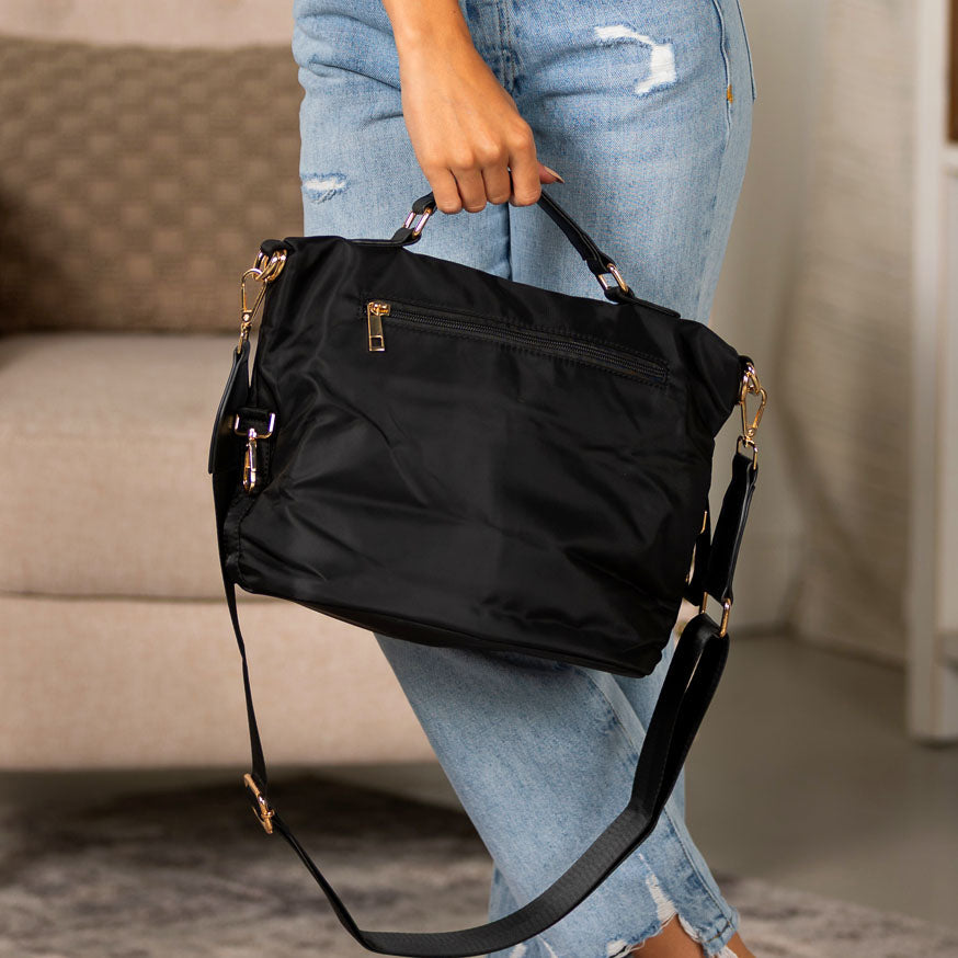 Demi Nylon Hobo Crossbody