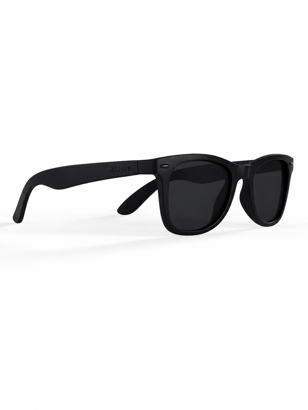 Blackout Square Running Sunglasses - Polarized UV400 for Men & Women
