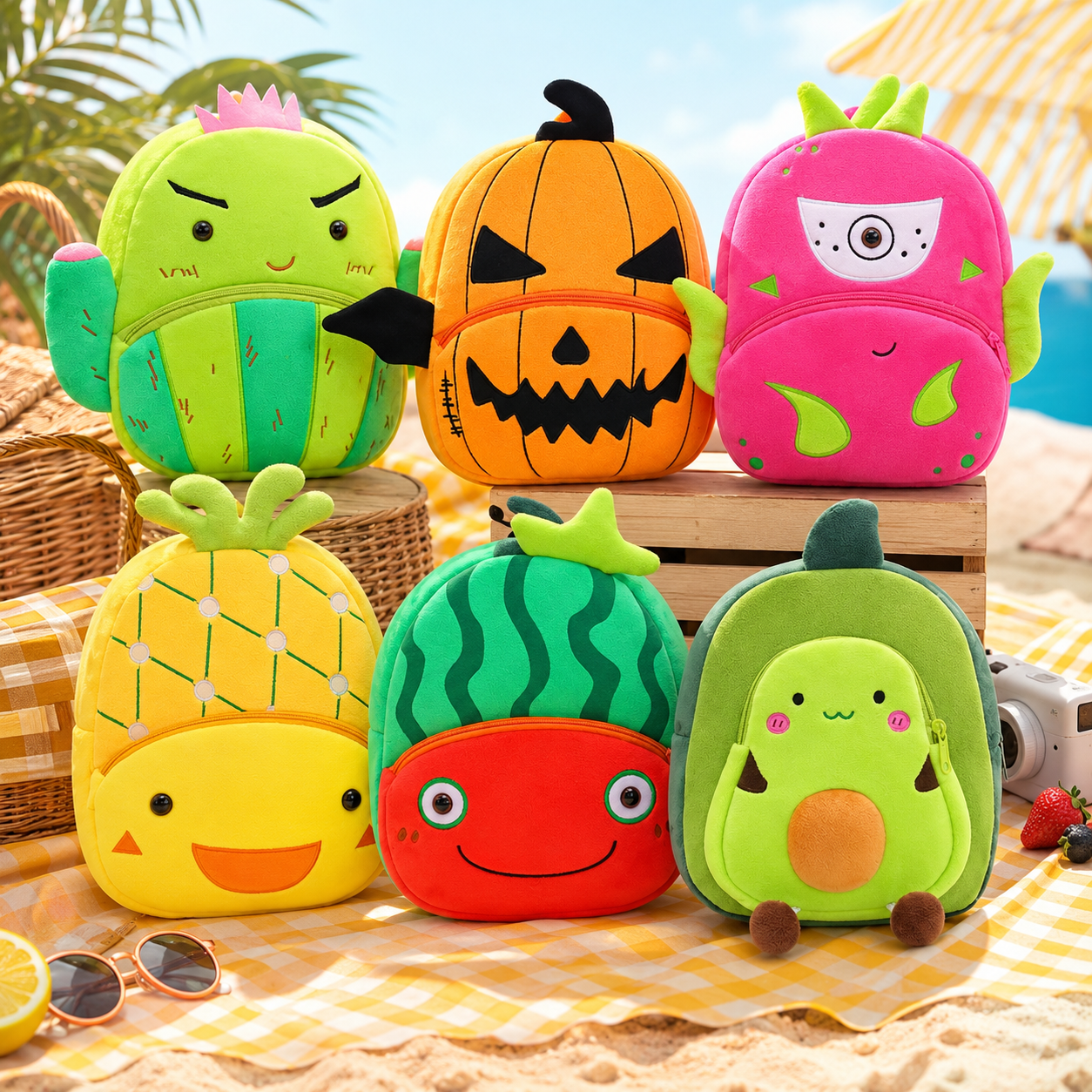 Soft Backpack fruit