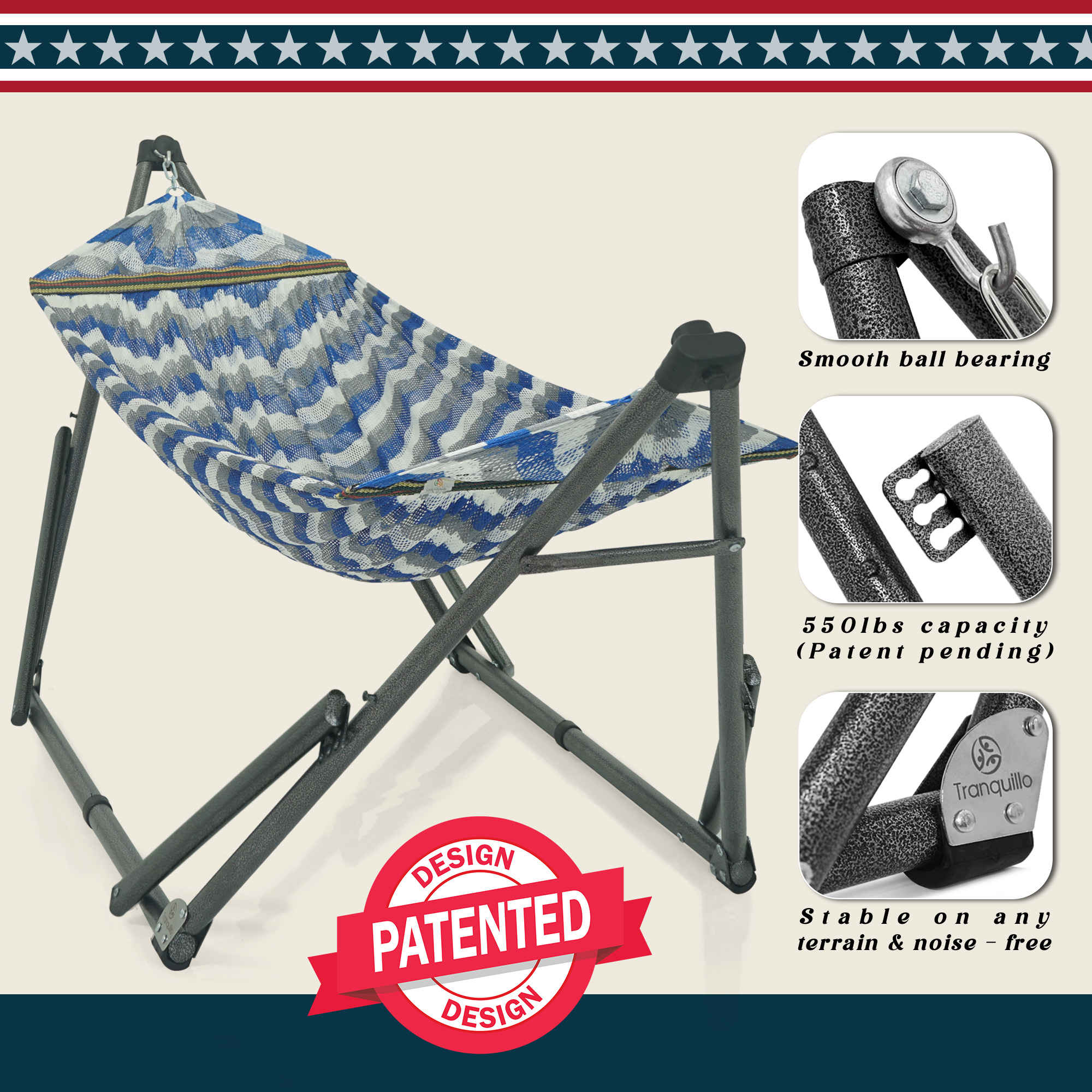 Uniki Collapsible Hammock Stand