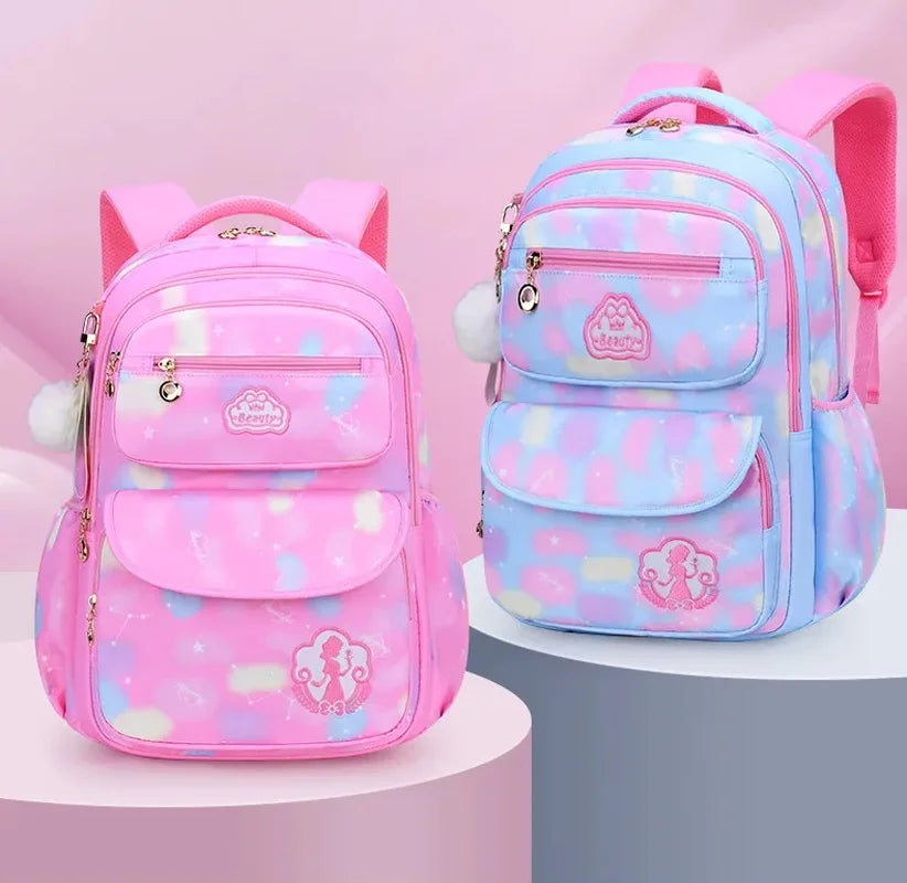 Multicolour fantasy backpack
