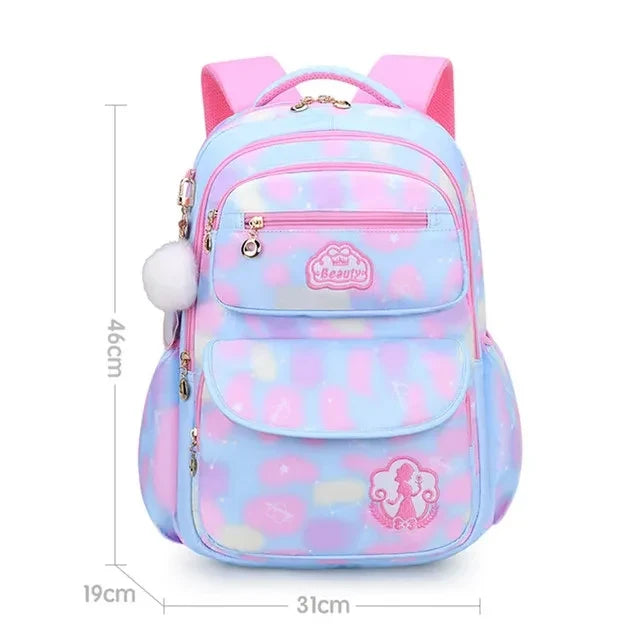 Multicolour fantasy backpack