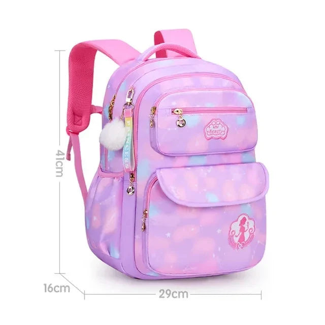 Multicolour fantasy backpack