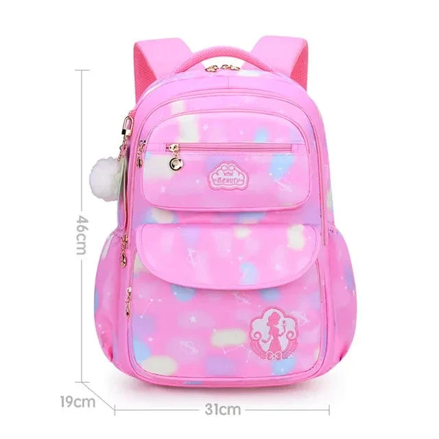 Multicolour fantasy backpack