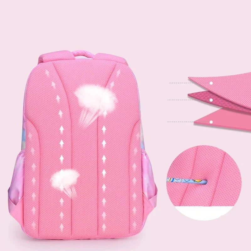 Multicolour fantasy backpack