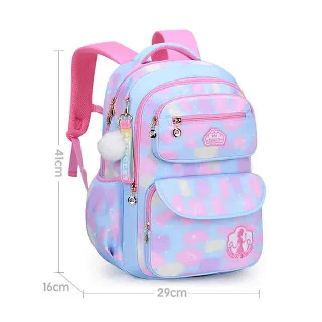 Multicolour fantasy backpack